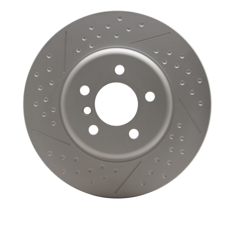 BMW 230I Brake Rotor (1) - Rear - R1 Concepts - GeoSPEC Dimpled & Slotted - `13-`21